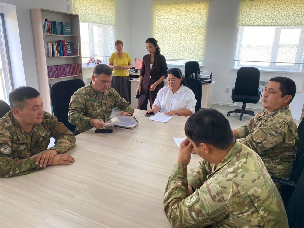 Жамбыл ауданында құтқарушыларға арналған психологиялық тренинг өткізілді