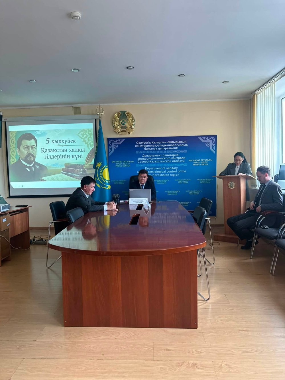 СҚО СЭБ департаментінде Қазақстан халқы тілдері күніне арналған семинар өтті