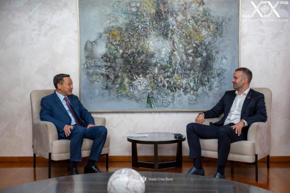 Қазақстан Елшісі Черногория Премьер-министрімен екіжақты күн тәртібін талқылады