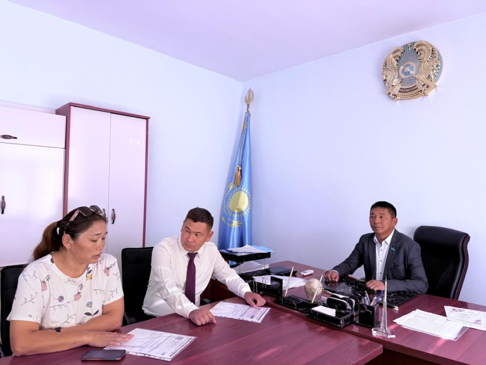 Азаматтарды жеке қабылдау өткізілді