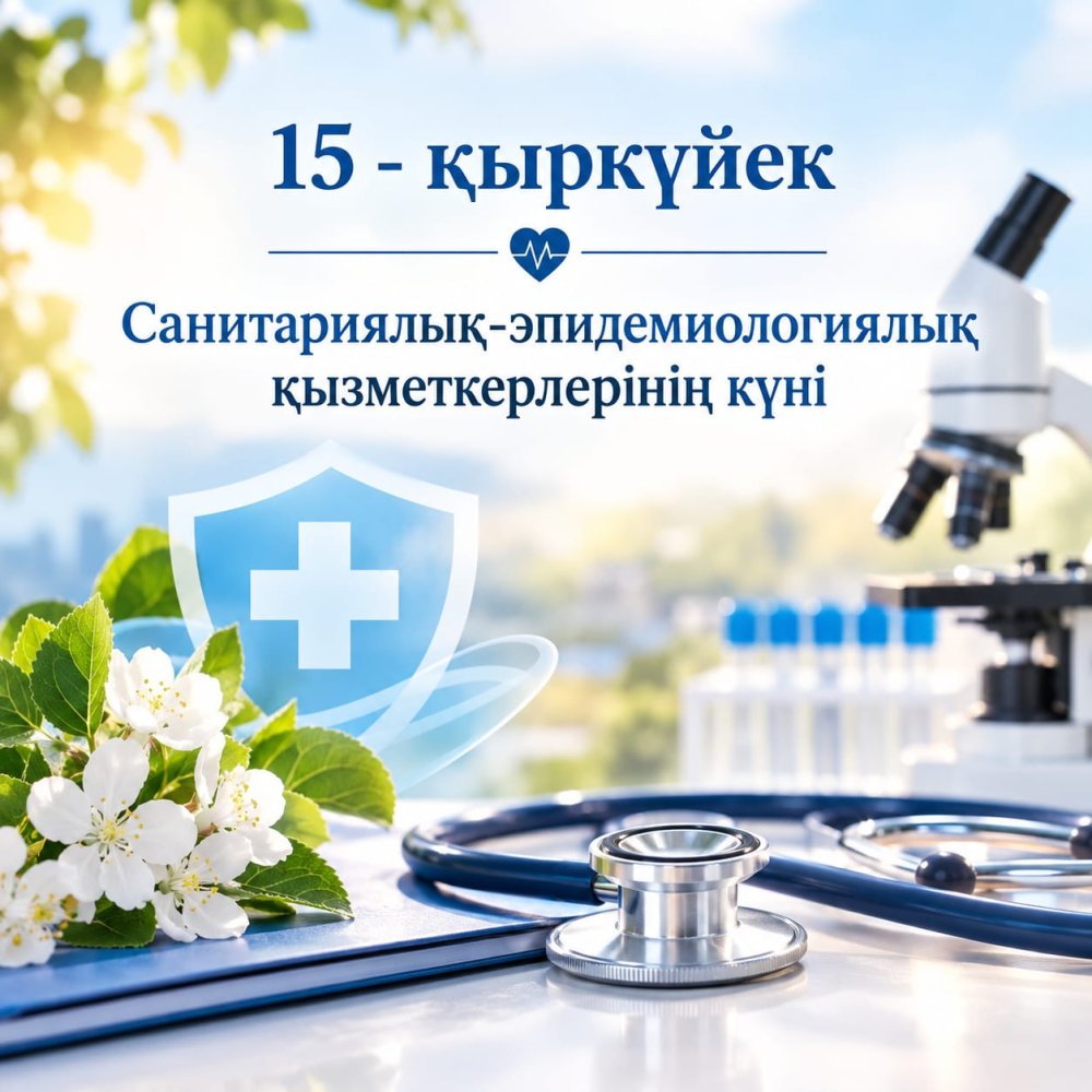 Аудан әкімінің санитарлық-эпидемиологиялық қызмет қызметкерлері күнімен құттықтауы