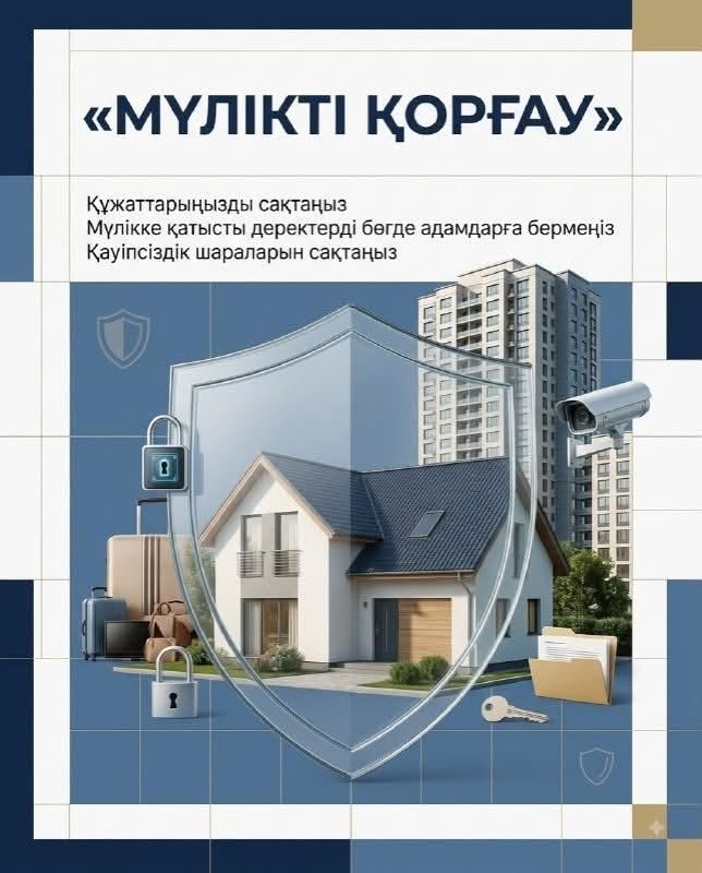 МЕНШІКТІ ҚОРҒАУ – ОРТАҚ МІНДЕТ