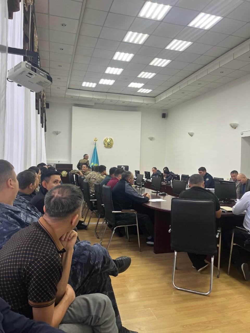 Шарбақты ауданында азаматтық қорғаныс бойынша кешенді оқу-жаттығу өттті
