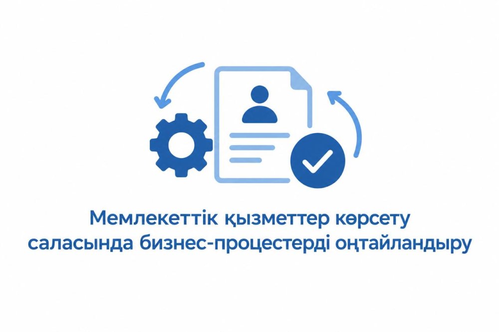 Мемлекеттік қызметтерді көрсету бизнес-процестерін оңтайландыру