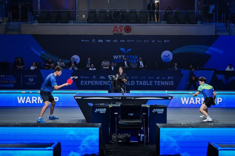 Қазақстанда алғаш рет: Астанада WTT Star Contender турнирі өтіп жатыр