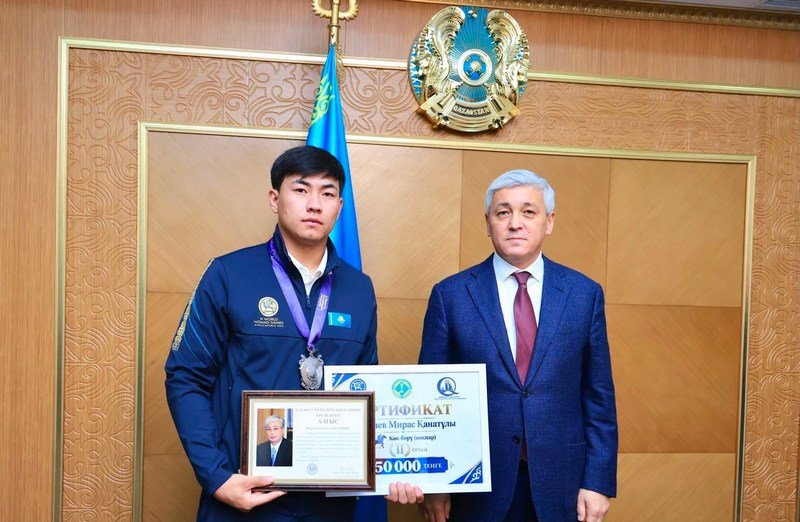 Қарағанды облысында Дүниежүзілік көшпенділер ойындарының жеңімпаздары мен жүлдегерлері марапатталды