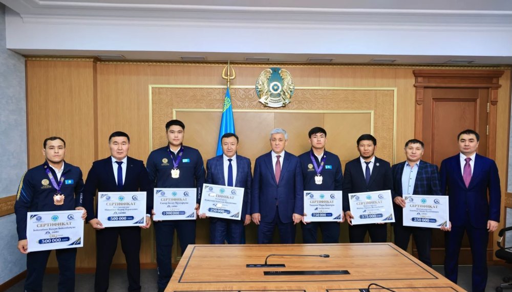 Қарағанды облысында Дүниежүзілік көшпенділер ойындарының жеңімпаздары мен жүлдегерлері марапатталды