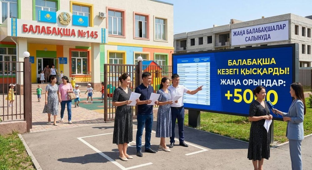 Балабақша кезегі жеті есеге қысқарды: жаңа жүйенің тиімділігі дәлелденді