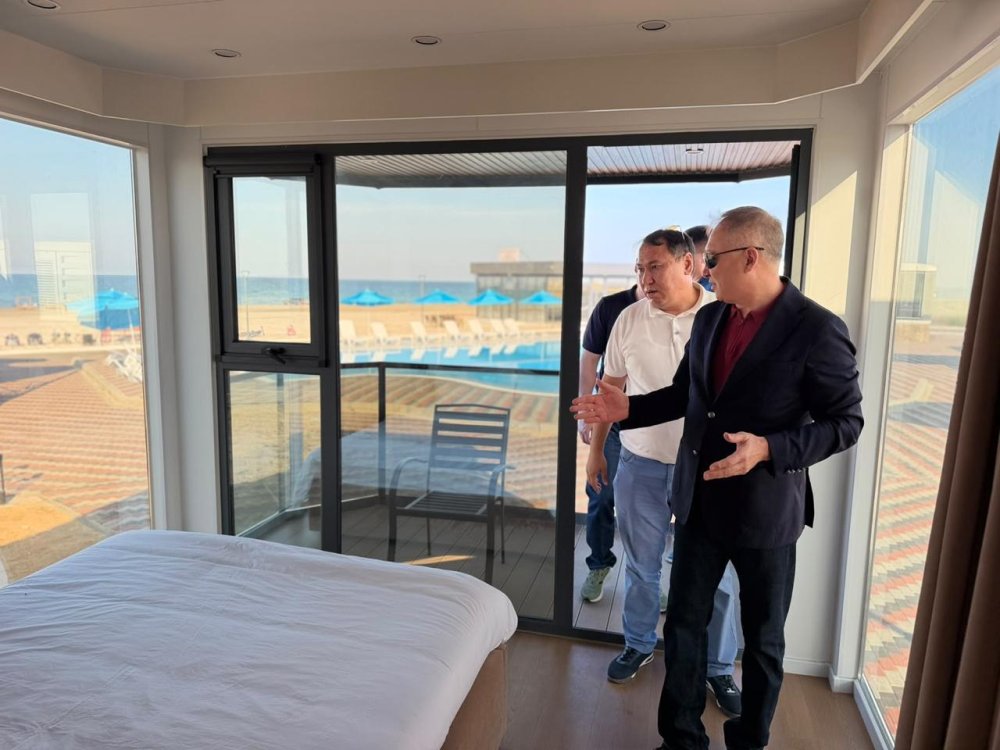Маңғыстау облысында «112 Resort Aktau» ведомстволық демалыс базасы таныстырылды