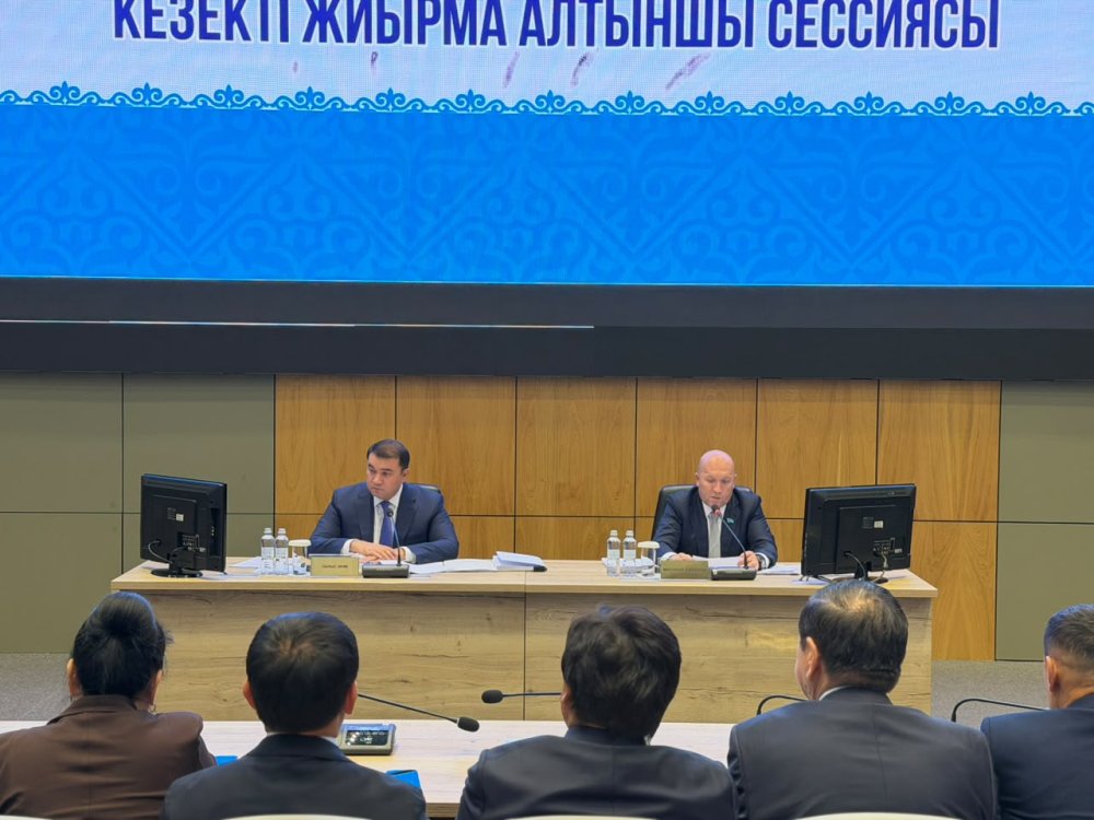 ТҮРКІСТАН ОБЛЫСТЫҚ МӘСЛИХАТЫНЫҢ КЕЗЕКТІ СЕССИЯСЫНДА МАҢЫЗДЫ МӘСЕЛЕЛЕР ҚАРАЛДЫ