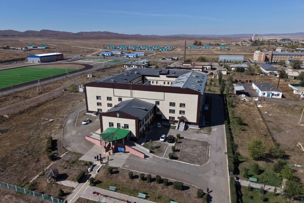 Көкпекті ауданындағы орталық аурухана күрделі жөндеуден өтіп жатыр