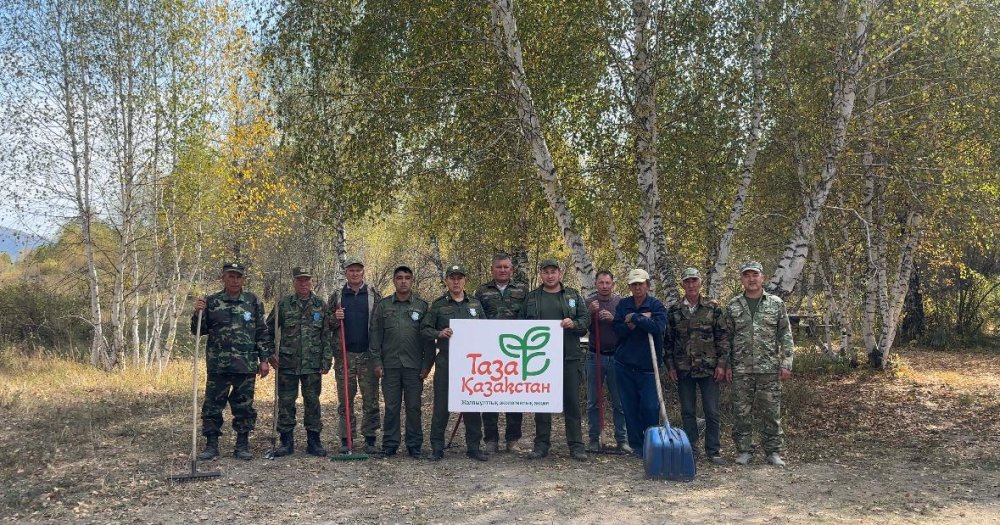 Лепсі ауылдық округінде «Таза Қазақстан» акциясы аясында сенбілік өтті
