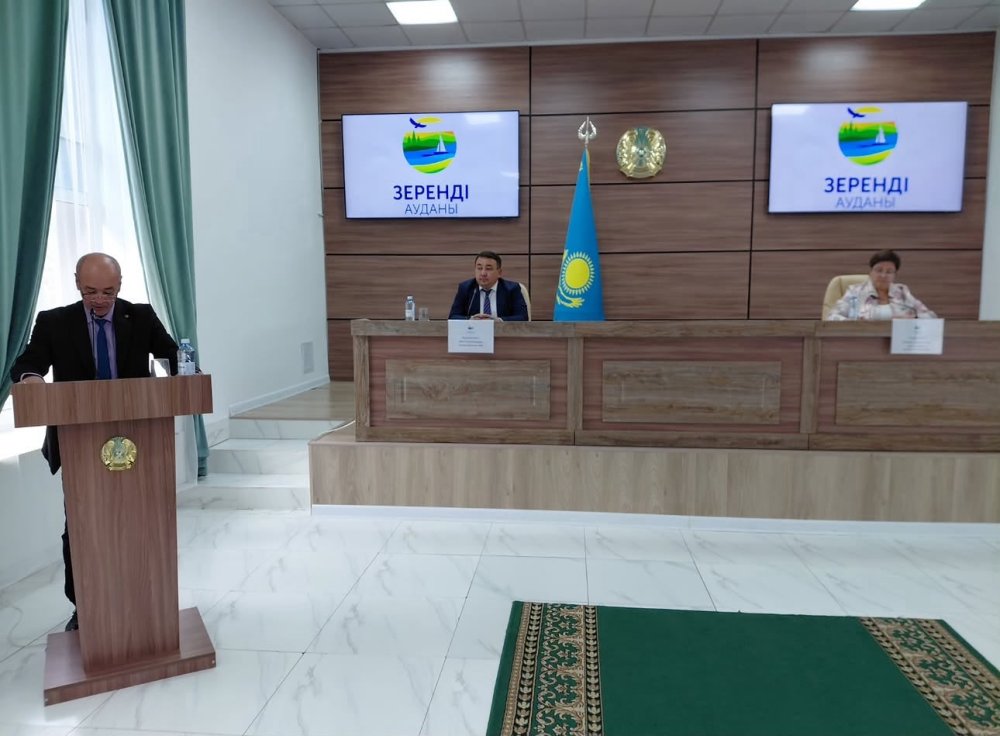 Райхан Ғабдуллинаның төрағалығымен аудандық мәслихаттың кезекті сессиясы өтті