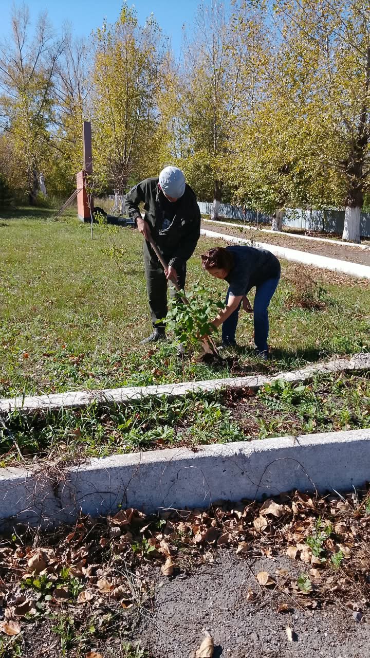 Дүниежүзілік тазалық күні World Cleanup Day аясында Қырымбет ауылдық округінде экологиялық сенбілік өтті.