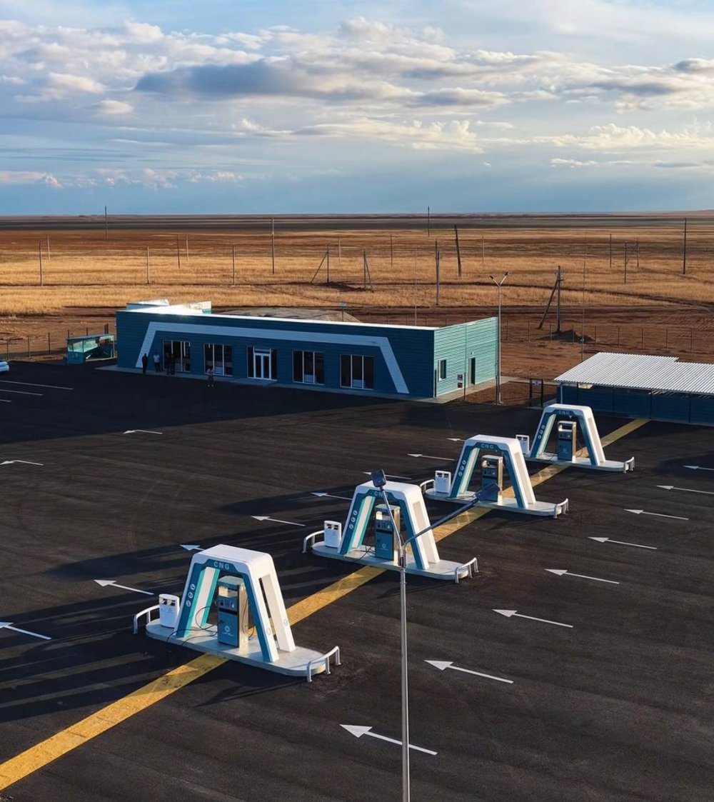 Автогаз толтыру компрессорлық станциясы іске қосыл