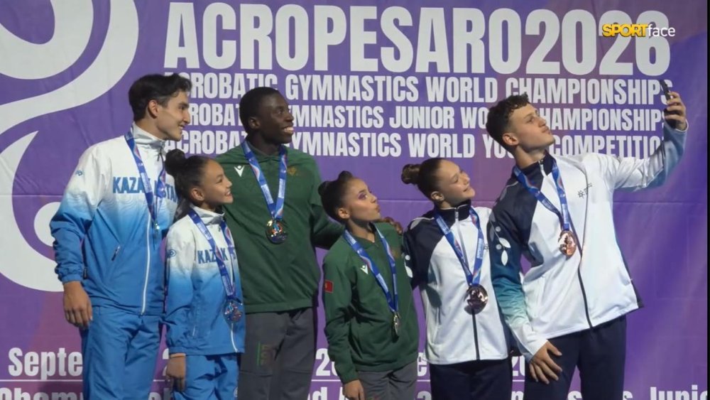 Қарағандылық жұп спорттық акробатикадан әлем чемпионатында күміс медаль жеңіп алды