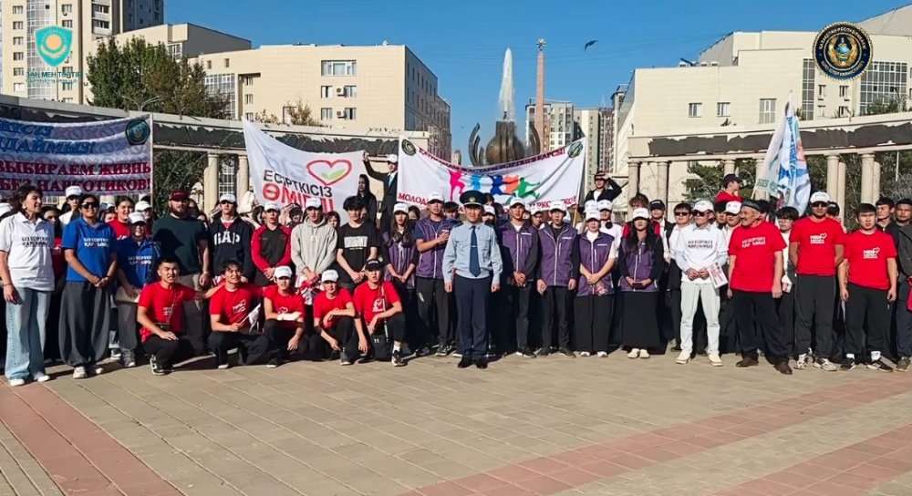 Үш қалада – бір күнде: Қарағанды облысында мыңнан астам есірткі жарнамалайтын граффити өшірілді