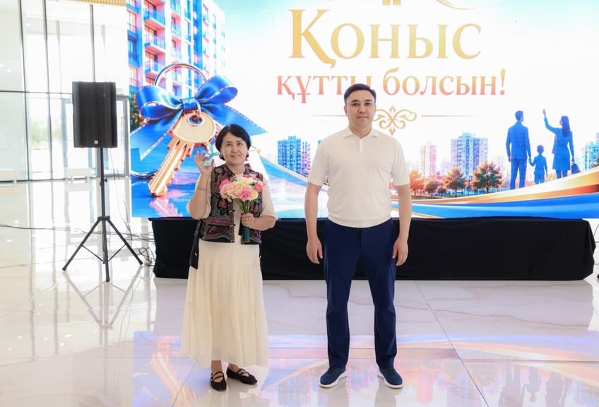 ШЫМКЕНТТЕ 30 ОТБАСЫ ЖАЛҒА БЕРІЛЕТІН ЖӘНЕ НЕСИЕЛІК ҮЙЛЕРГЕ ИЕ БОЛДЫ