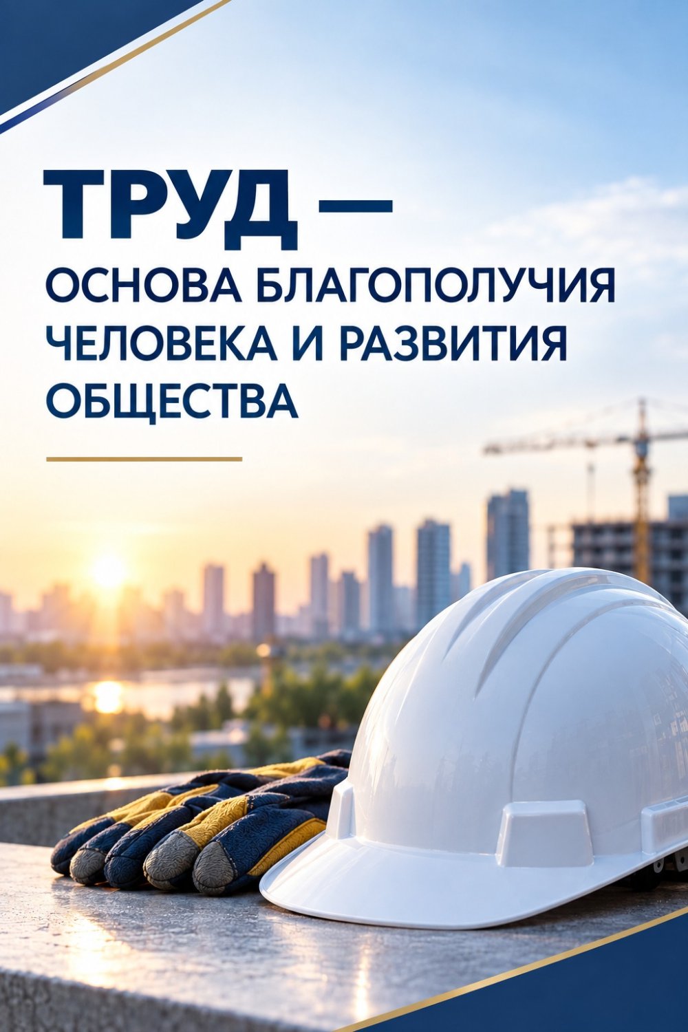 Еңбек — адам әл-ауқаты мен қоғам дамуының негізі