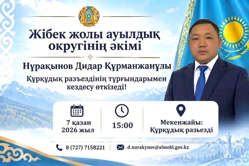 ҚҰРМЕТТІ ҚҰРҚҰДЫҚ РАЗЪЕЗІНІҢ ТҰРҒЫНДАРЫ!