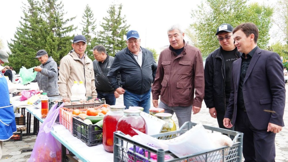Ленинград ауылында ауыл шаруашылық жәрмеңкесі өтті