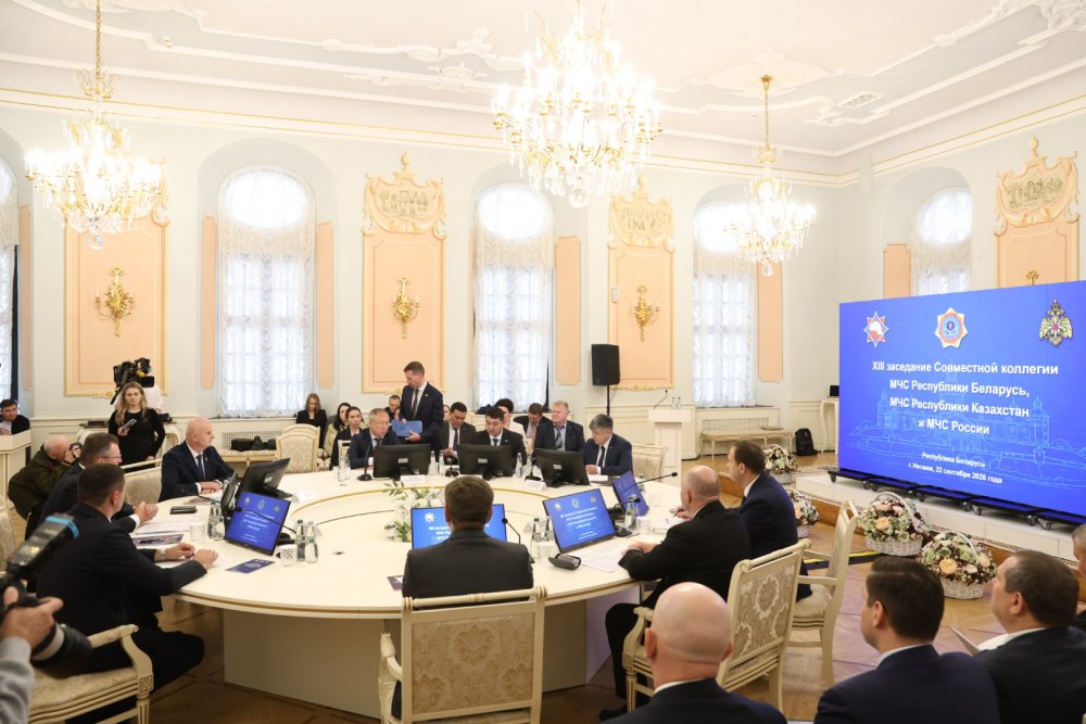 Қазақстан ТЖМ-нің Бірлескен алқасының XIII отырысында технологиялық әзірлемелерін таныстырды