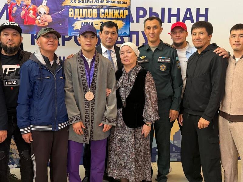 Қарағандылық ММА шебері Азия ойындарынан қола жүлдемен оралды