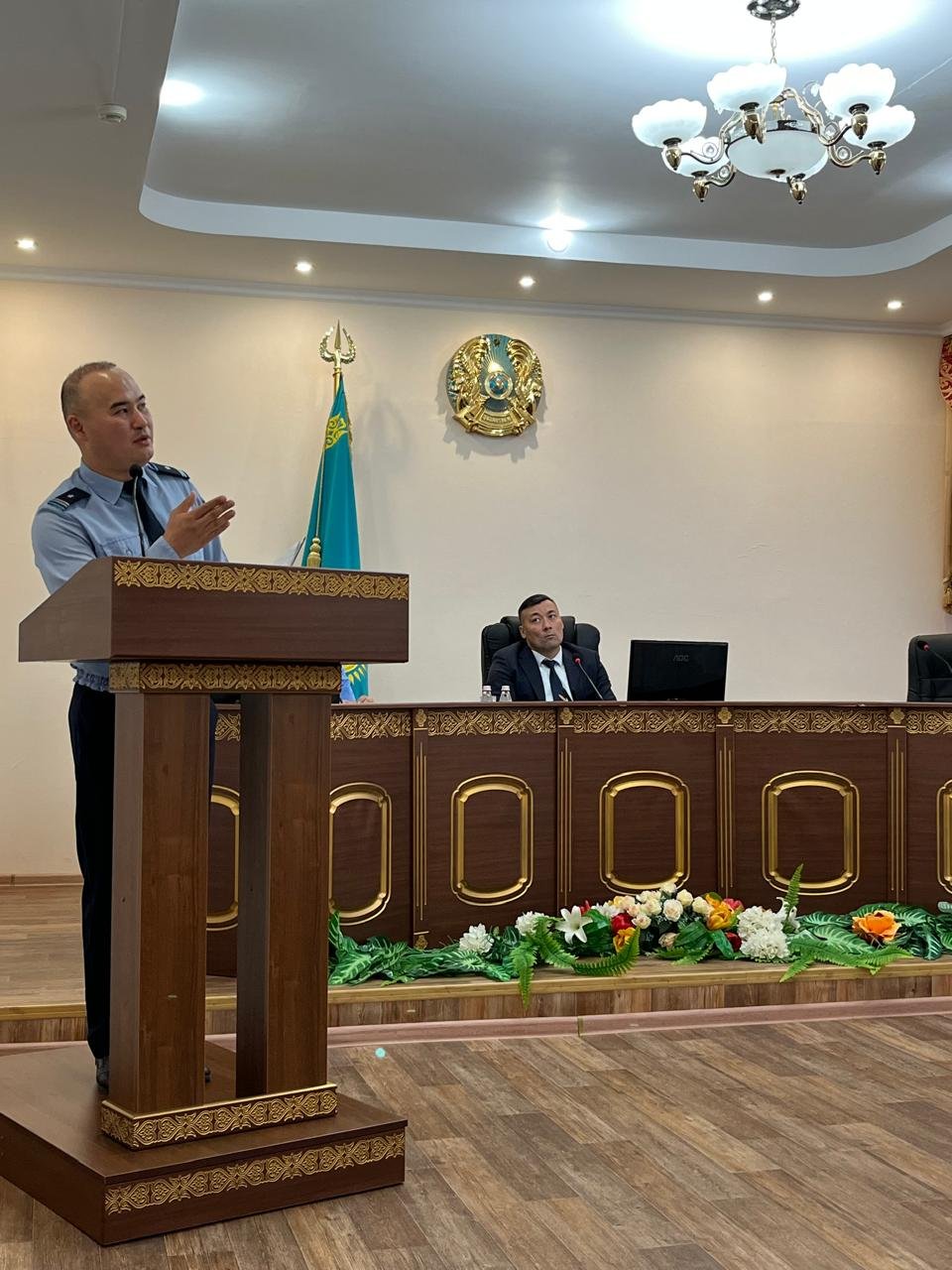 Жітіқара ауданының әкімдігі жанындағы Заң мен Тәртіп конституциялық қағидатын іске асыру жөніндегі ведомствоаралық комиссияның отырысы