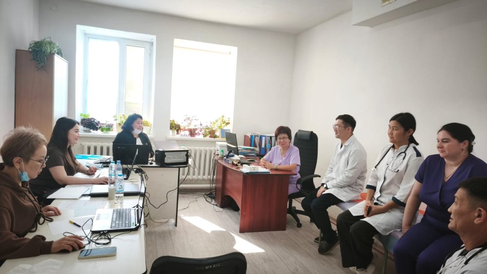 Тереңкөл ауданына көшпелі отырыс.