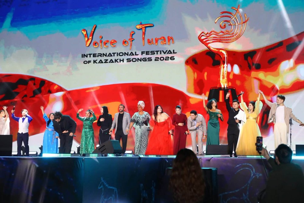 ТҮРКІСТАНДА ХАЛЫҚАРАЛЫҚ «VOICE OF TURAN – 2026» ҚАЗАҚ ӘНДЕРІ БАЙҚАУЫ САЛТАНАТТЫ ТҮРДЕ АШЫЛДЫ