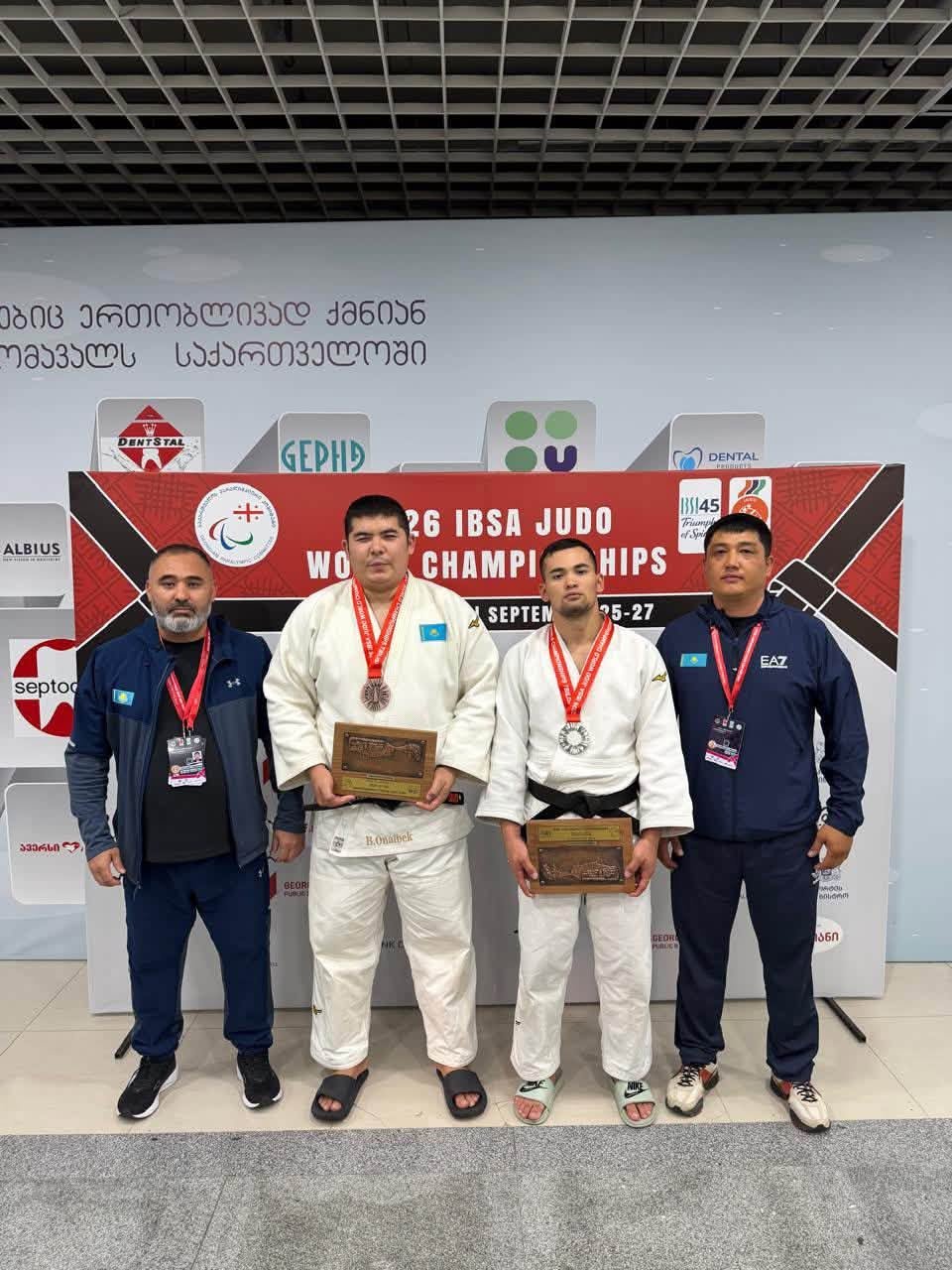 ТҮРКІСТАНДЫҚ ПАРА ДЗЮДОШЫЛАР ӘЛЕМ ЧЕМПИОНАТЫНДА ЖҮЛДЕГЕР АТАНДЫ