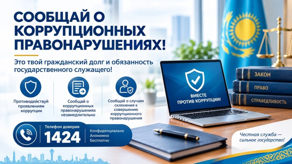 СЫБАЙЛАС ЖЕМҚОРЛЫҚ ҚҰҚЫҚ БҰЗУШЫЛЫҚТАРЫ ТУРАЛЫ ХАБАРЛАУ