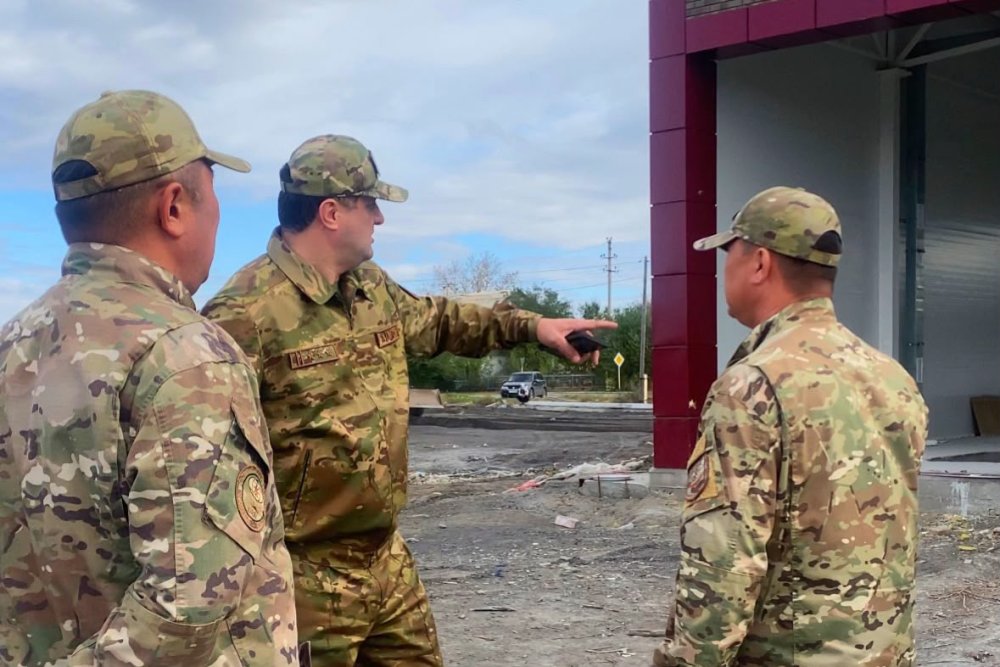Қарасу ауданындағы №24 өрт сөндіру бөлімінің реновациясы