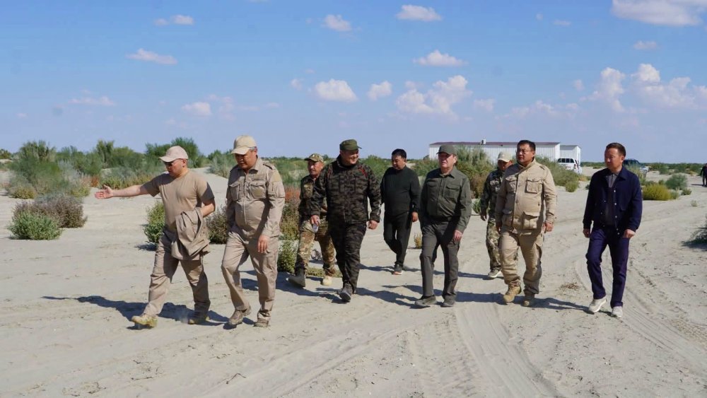 Арал аймағының экологиялық ахуалын жақсарту бағытындағы жұмыстар таныстырылды