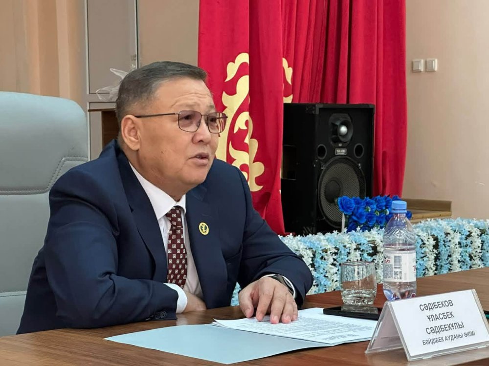 БӘЙДІБЕК: АУДАН ӘКІМІ АҒЫБЕТ ЕЛДІ МЕКЕНІНДЕ БОЛДЫ