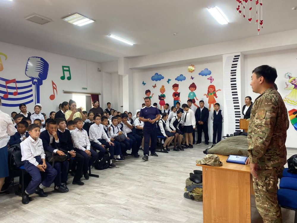 Оқушыларға өрт қауіпсіздігі түсіндірілді