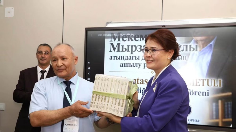 ТҮРКІСТАНДА АБАЙТАНУШЫ МЕКЕМТАС МЫРЗАХМЕТҰЛЫ АТЫНДАҒЫ ДӘРІСХАНА АШЫЛДЫ