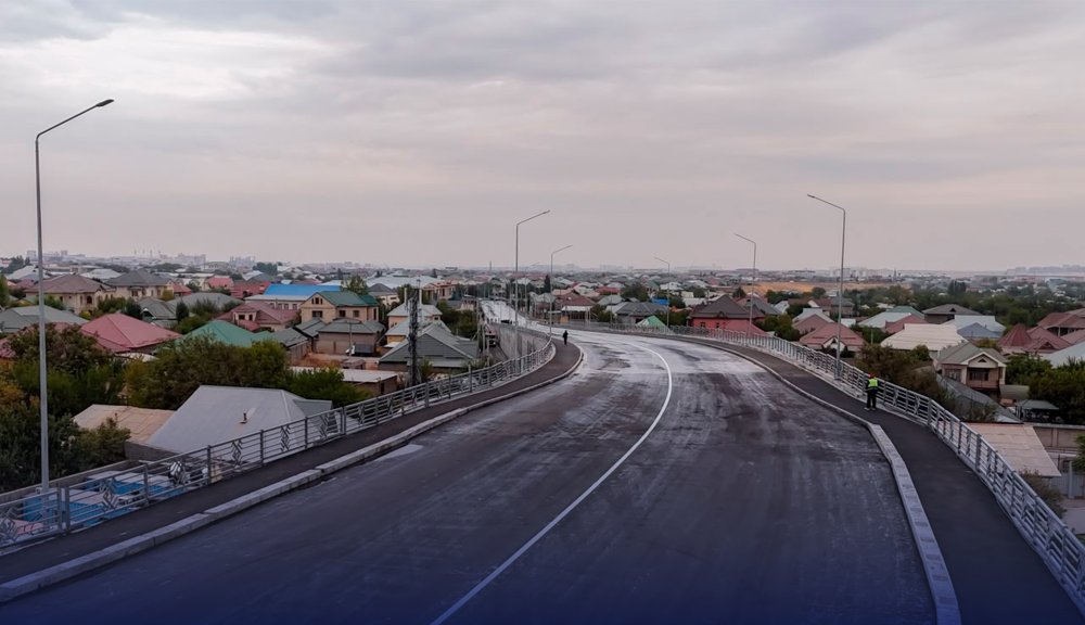 ШЫМКЕНТТЕ ТІЛЕНШИН КӨШЕСІНДЕГІ ЖАҢА АВТОКӨЛІК ӨТКЕЛІ АШЫЛДЫ