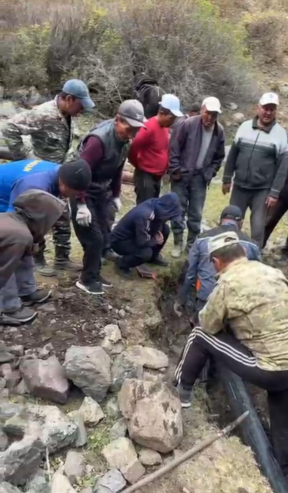 Жылысай ауылында ауыз су жүйесін тазалау және қосу жұмыстары жүргізілді