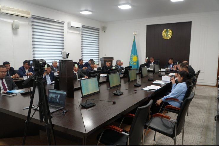 Меркі аудандық мәслихатының кезектен тыс 65-ші сессиясы өтті