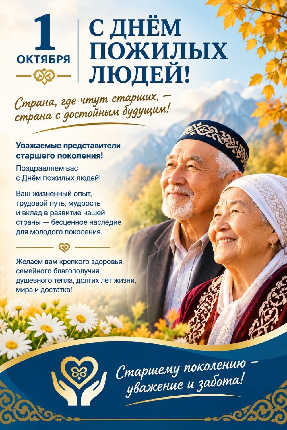 Қарттар күні құтты болсын!