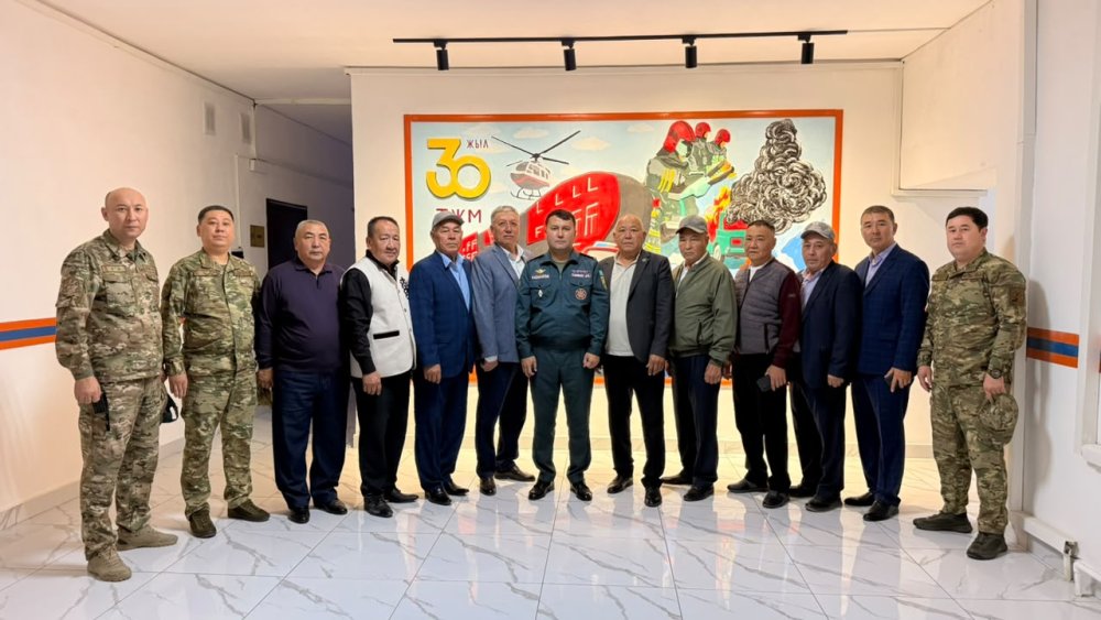 ҚЫЗЫЛОРДАЛЫҚ құтқарушылар АРДАГЕРЛЕРГЕ ҚҰРМЕТ КӨРСЕТІЛДІ