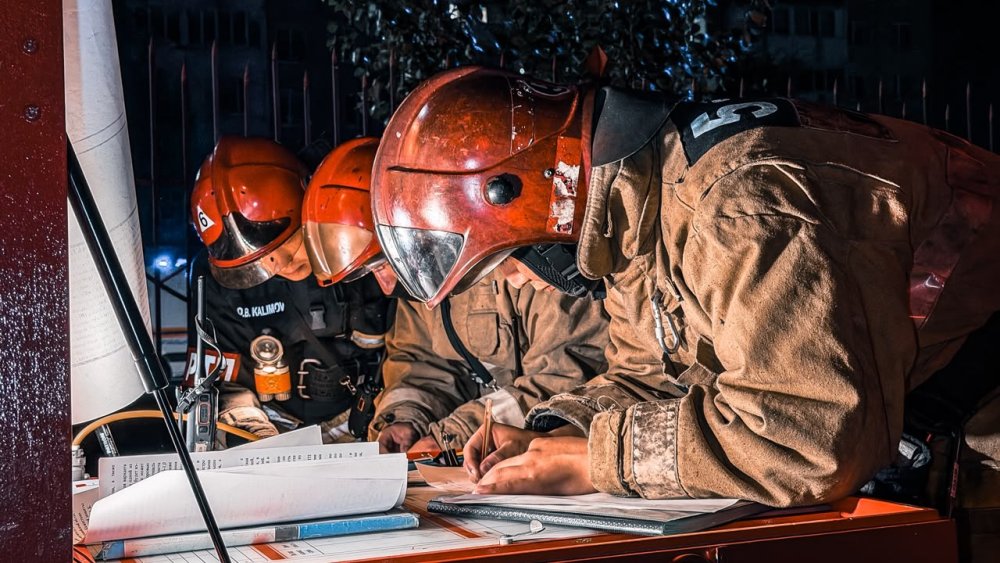 Қостанайда денсаулық сақтау нысанында өрт-тактикалық оқу-жаттығу өтті
