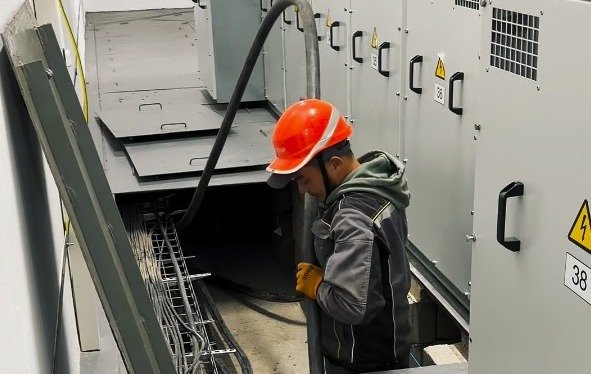 Майқұдықтағы электр желілерін жаңғырту жұмыстары аяқталуға жақын