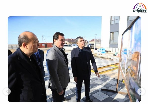 Шалқарда әлеуметтік нысандардың құрылысы жүргізілуде