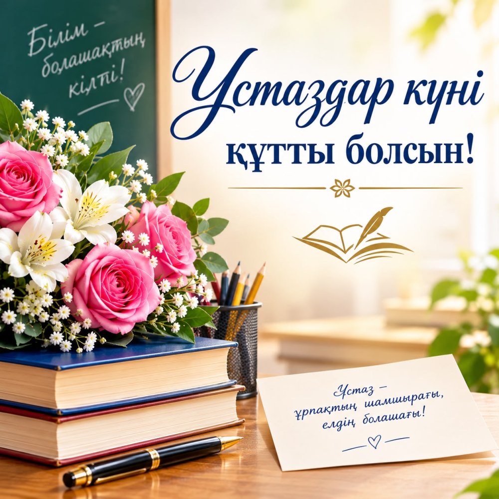 Құрметті ұстаздар!