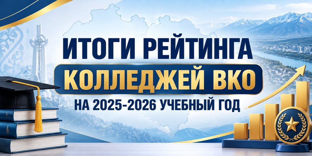 ШҚО КОЛЛЕДЖДЕРІНІҢ 2025-2026 ОҚУ ЖЫЛЫ БОЙЫНША РЕЙТИНГ ҚОРЫТЫНДЫСЫ
