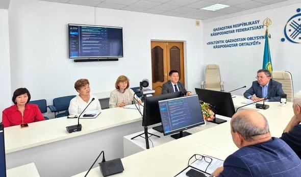 Солтүстік Қазақстан облысының кәсіподақтар орталығының үйлестіру кеңесінің отырысына қатысу
