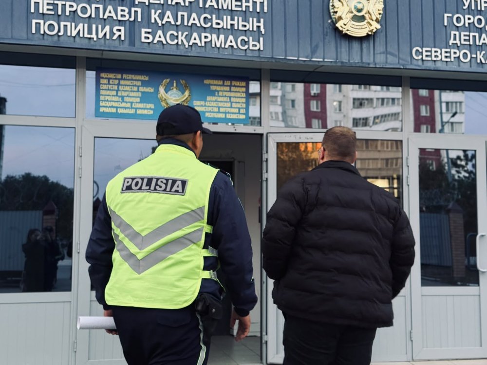 Петропавл полицейлері әуежай маңында қауіпті көлік жүргізген BMW жүргізушісін жедел анықтады