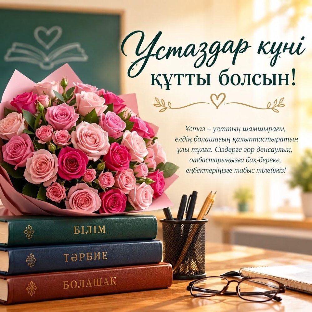 Ұстазға құрмет – ұрпаққа тағзым